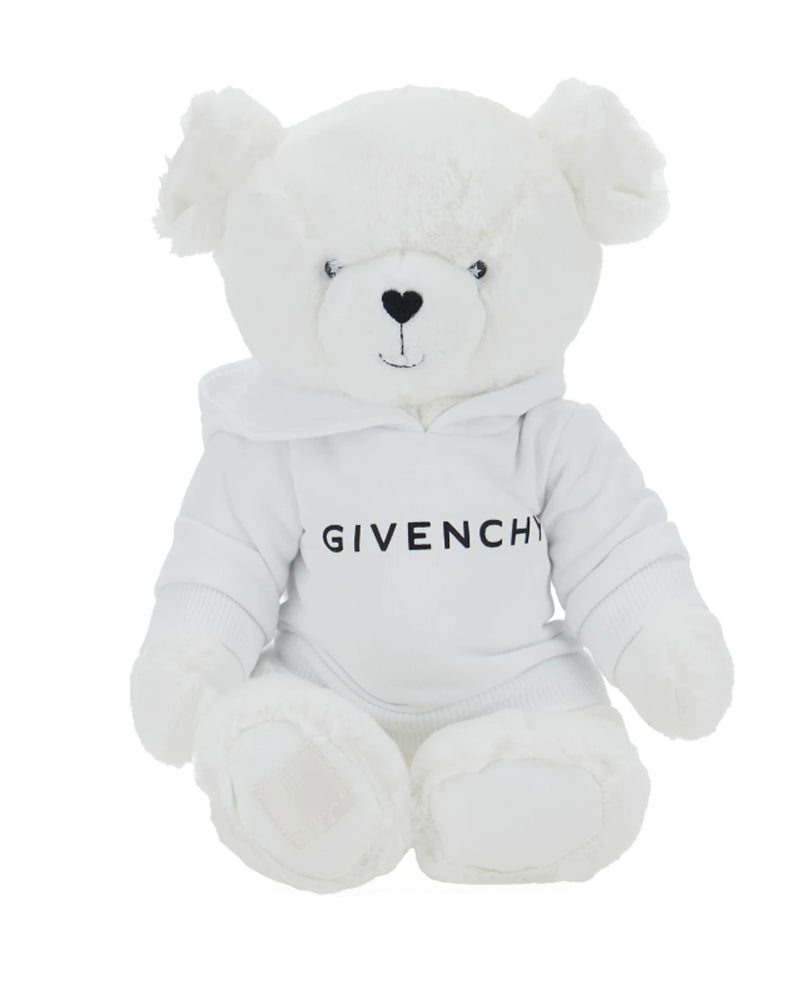 Baby White Logo Teddy
