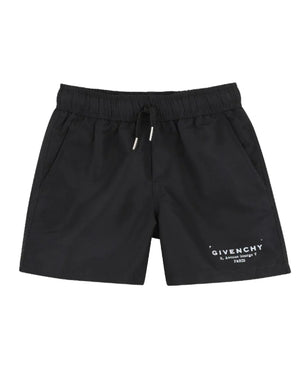 
  
    Givenchy
  
 Boys Black Swim Shorts