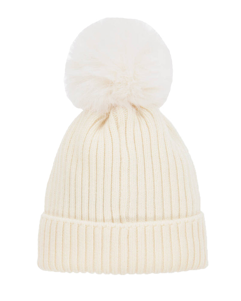 
  
    Moncler
  
    Enfant
  
 White Wool Pom Pom Hat