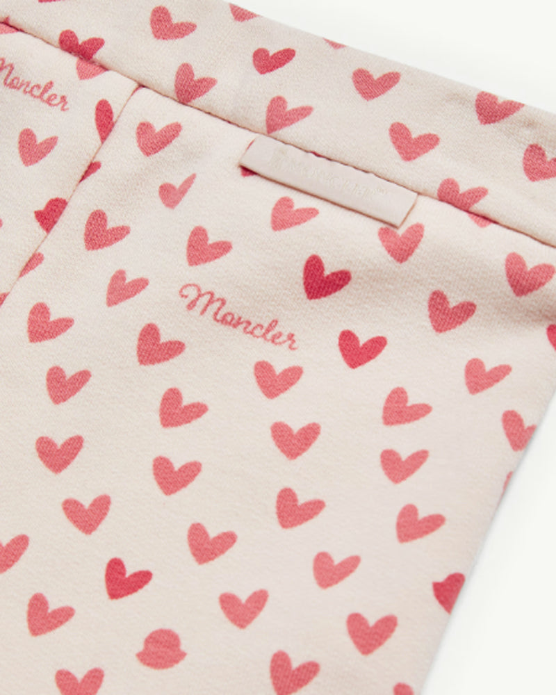 Baby Girls Pink Heart Legging Set