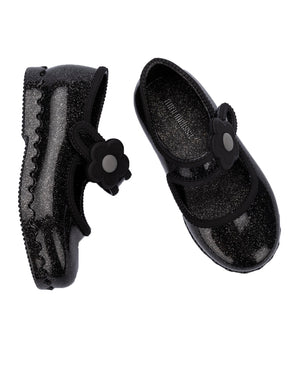 
  
    Mini
  
    Melissa
  
 Girls Black/Glitter Hip Ballerina
