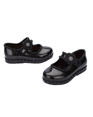 
  
    Mini
  
    Melissa
  
 Girls Black/Glitter Hip Ballerina