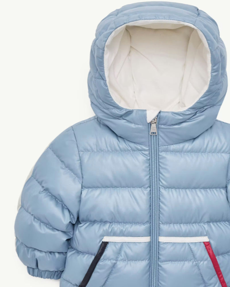 
  
    Moncler
  
    Enfant
  
 Baby Boys Blue Icarus Down Jacket