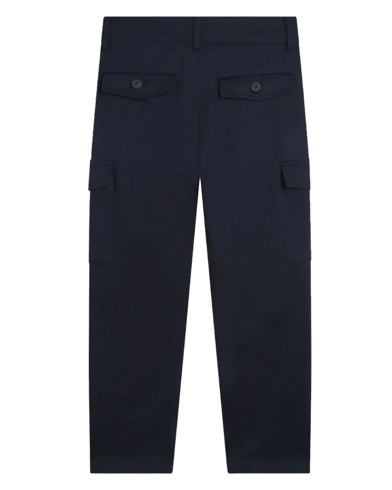 Boys Navy Cargo Pants