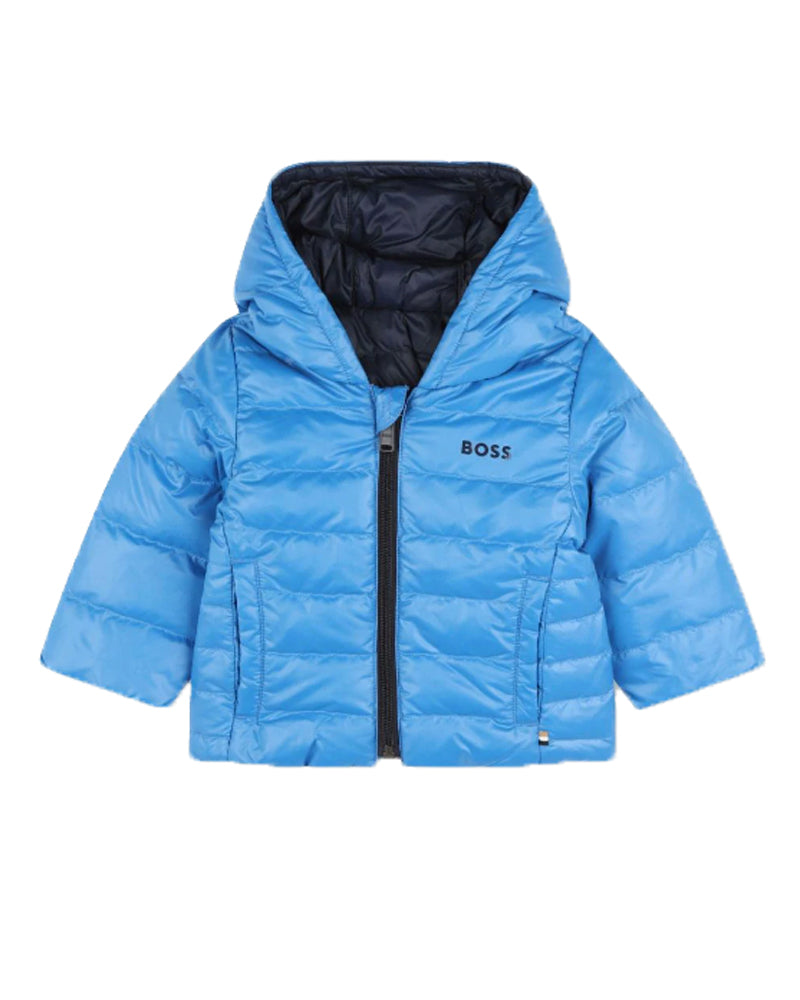 Baby Boys Navy Reversible Jacket