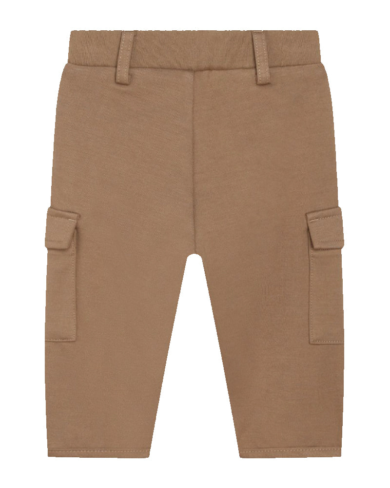 Baby Boys Beige Cargo Pants