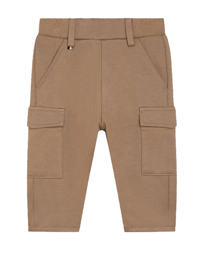 Baby Boys Beige Cargo Pants