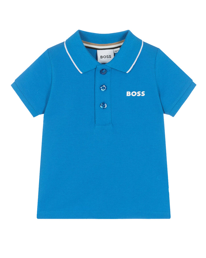 Baby Boys Blue Polo