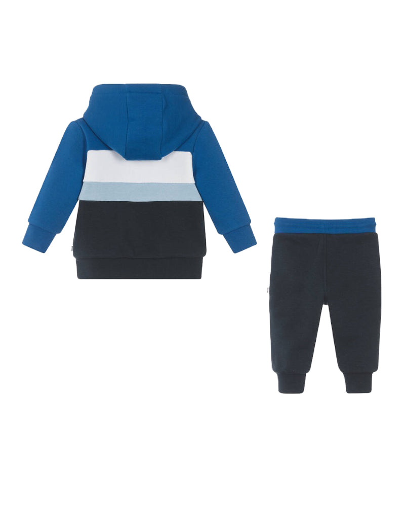 Baby Boys Navy Tracksuit