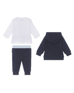 
  
    Boss
  
 Baby Boys Navy Tracksuit Set