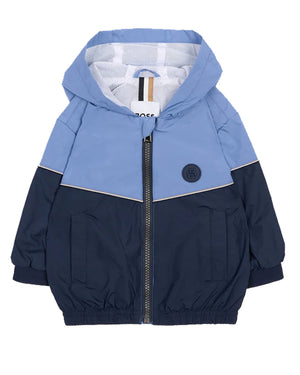 
  
    Boss
  
 Baby Boys Navy Windbreaker