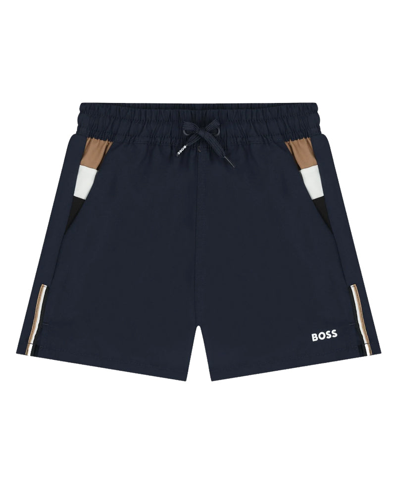 
  
    Boss
  
 Boys Navy Swim Shorts