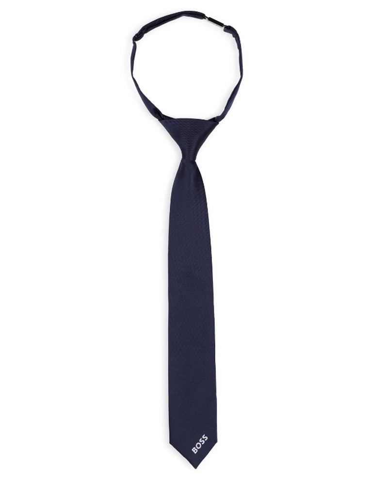 
  
    Boss
  
 Boys Navy Tie