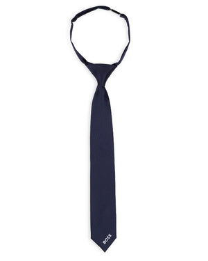 
  
    Boss
  
 Boys Navy Tie