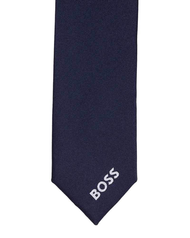 
  
    Boss
  
 Boys Navy Tie