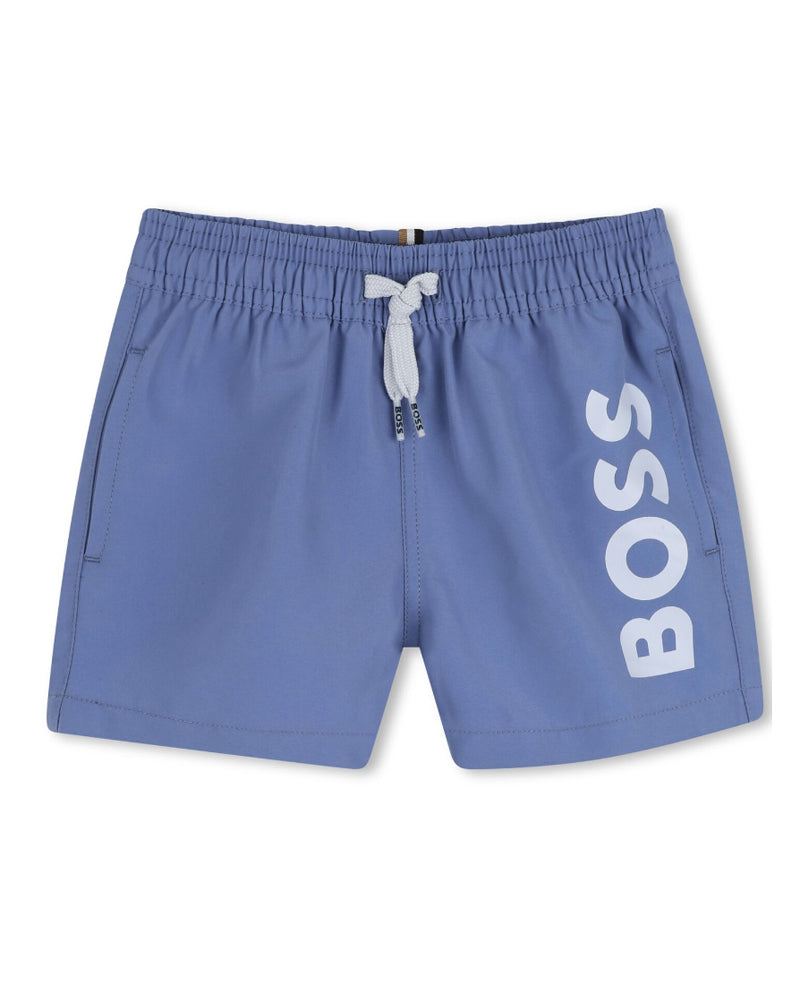 
  
    Boss
  
 Baby Boys Blue Swim Shorts