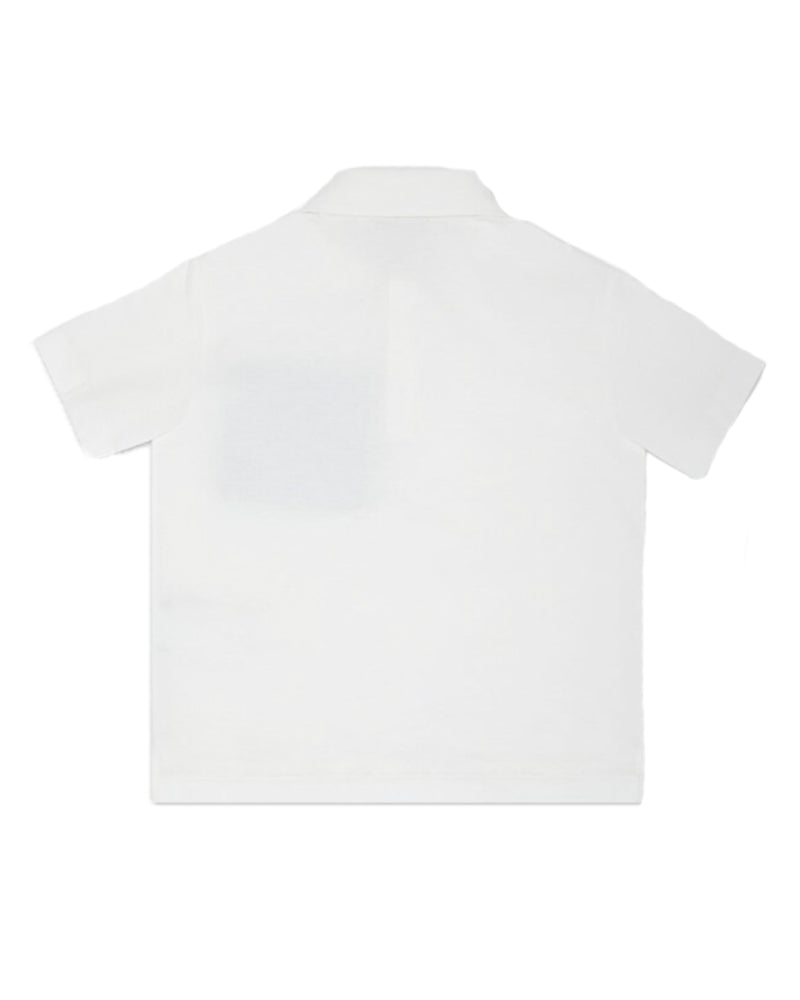 Boys White Polo