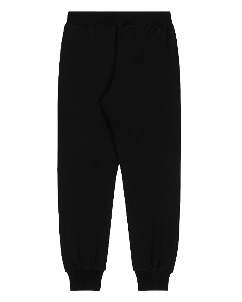 Black Text Logo Track Pants