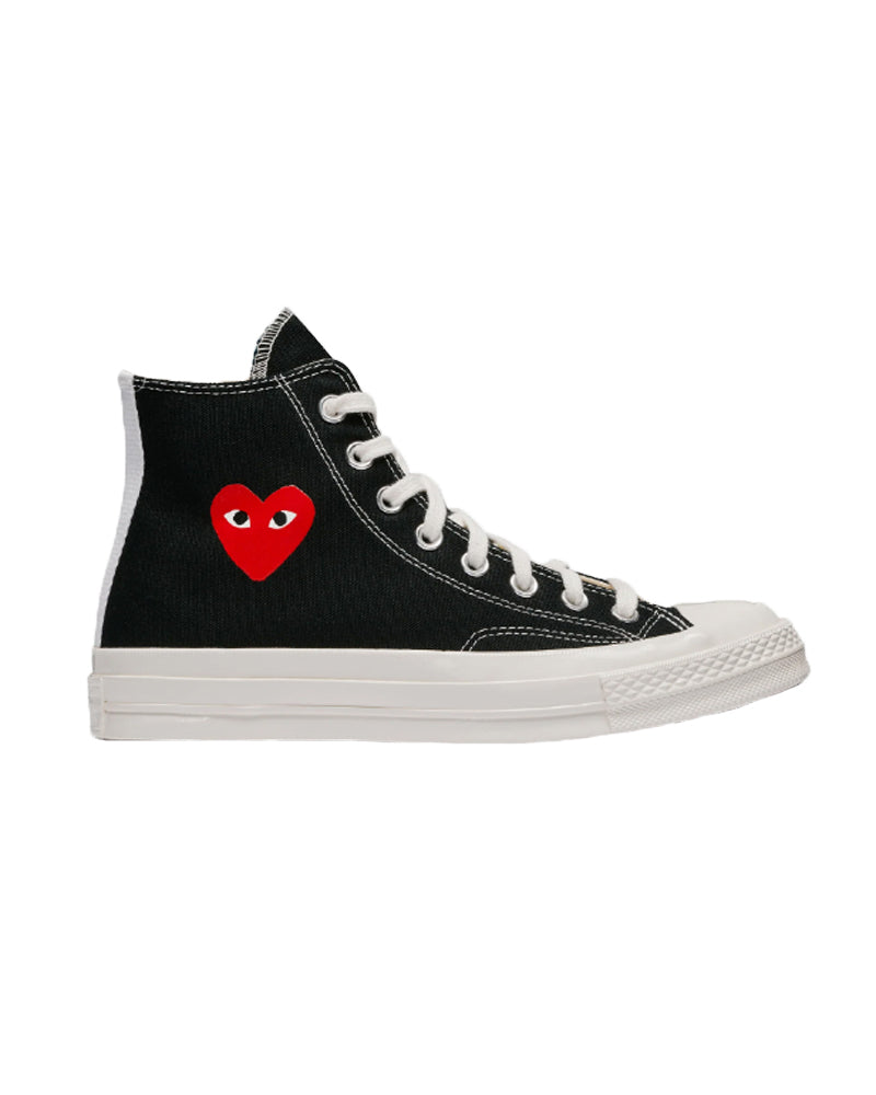 Comme, Des, Garçons, Converse Junior Black High Top