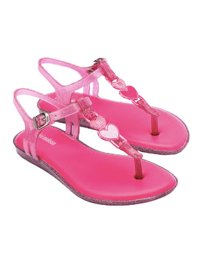 
  
    Mini
  
    Melissa
  
 Girls Pink/Glitter Solar Sandal