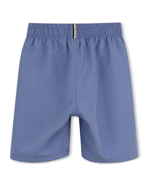 
  
    Boss
  
 Boys Blue Logo Swim Shorts