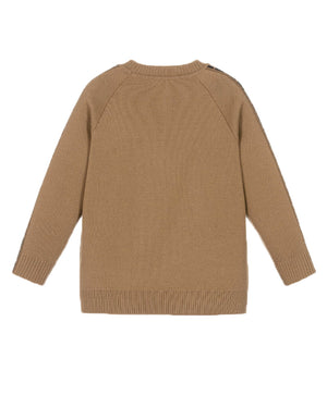 
  
    Fendi
  
 Beige Knit Sweater