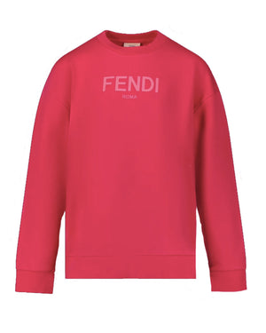 
  
    Fendi
  
 Girls Fuchsia Sweatshirt