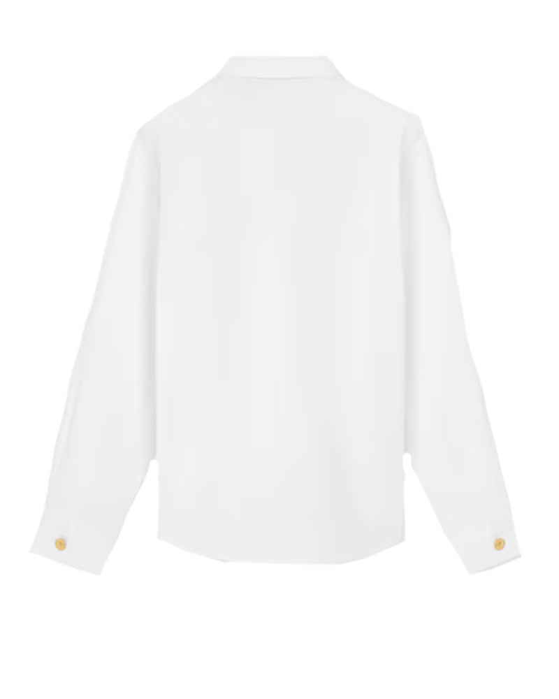 
  
    Versace
  
 Boys White Cotton Shirt