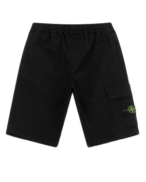 
  
    Stone
  
    Island
  
    Junior
  
 Boys Black Cargo Shorts