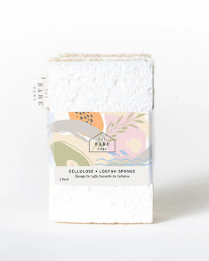 
  
    The
  
    Bare
  
    Home
  
 Cellulose + Loofah Sponge
