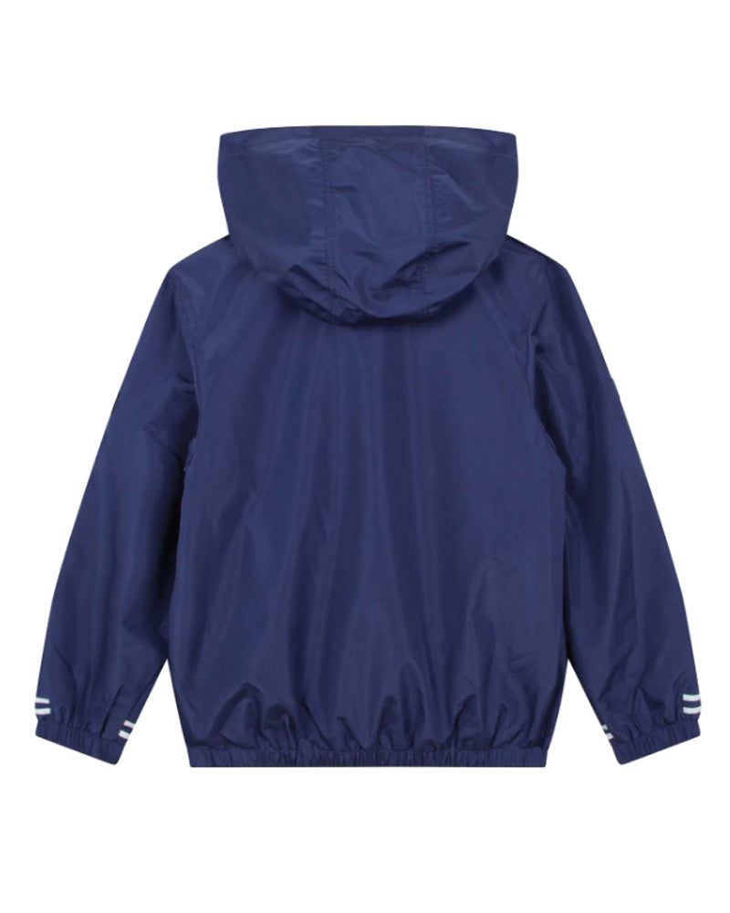 Navy Windbreaker