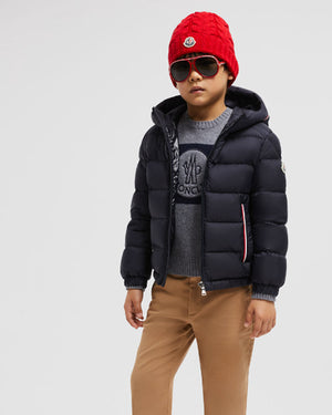 
  
    Moncler
  
    Enfant
  
 Boys Navy Merary Down Jacket