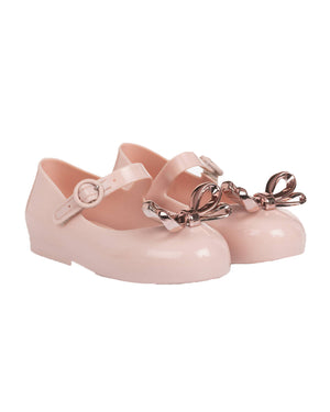 
  
    Mini
  
    Melissa
  
 Girls Pink Sweet Love Glam BB Ballerina