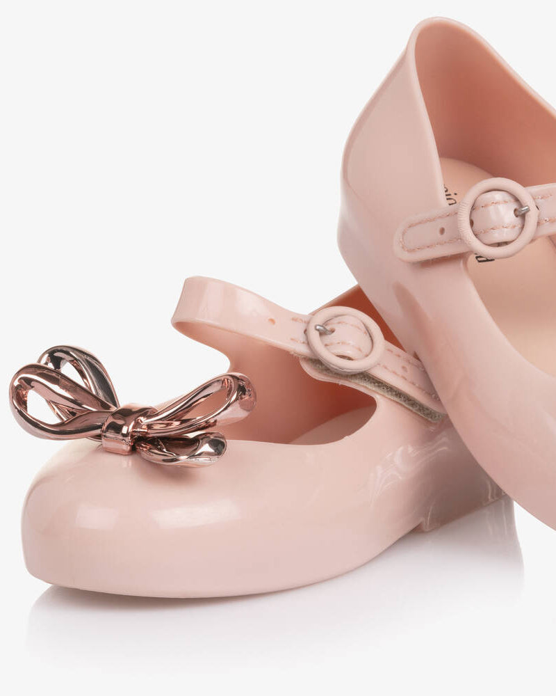 Girls Pink Sweet Love Glam BB Ballerina