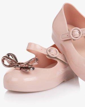 
  
    Mini
  
    Melissa
  
 Girls Pink Sweet Love Glam BB Ballerina