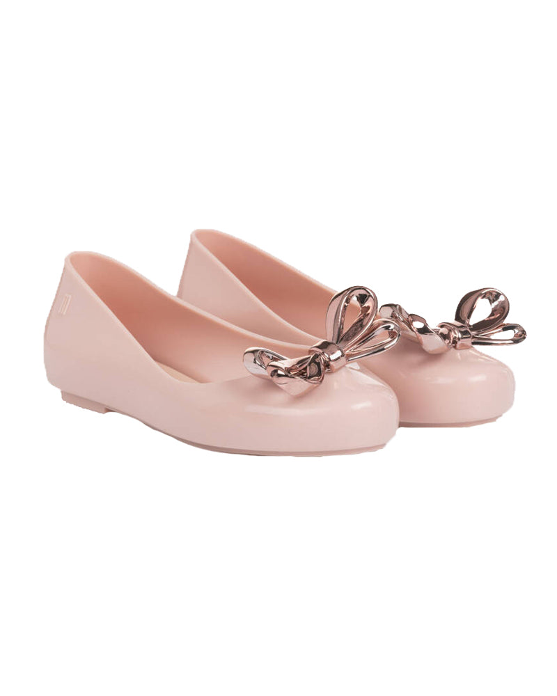 Girls Pink Sweet Love Glam Ballerina