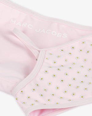 
  
    Marc
  
    Jacobs
  
 Girls Pink Diamanté Bikini