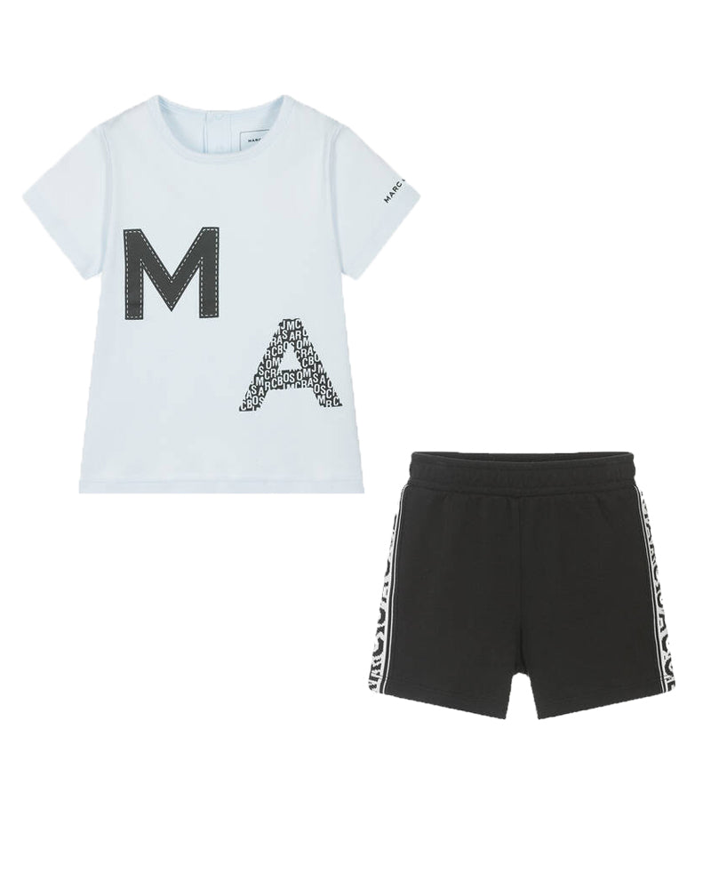 Baby Boys Blue T &amp; Short Set