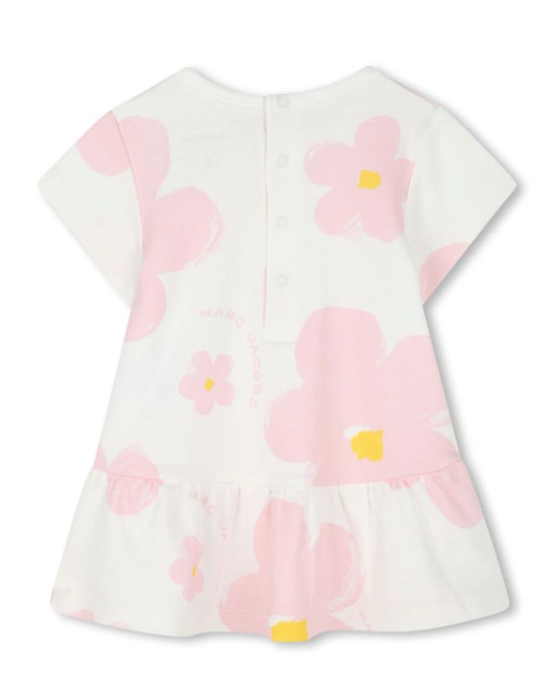 Baby Girls Ivory Floral Dress