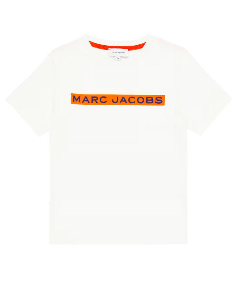 Marc Jacobs Boys White T-Shirt - Designer Kids Wear