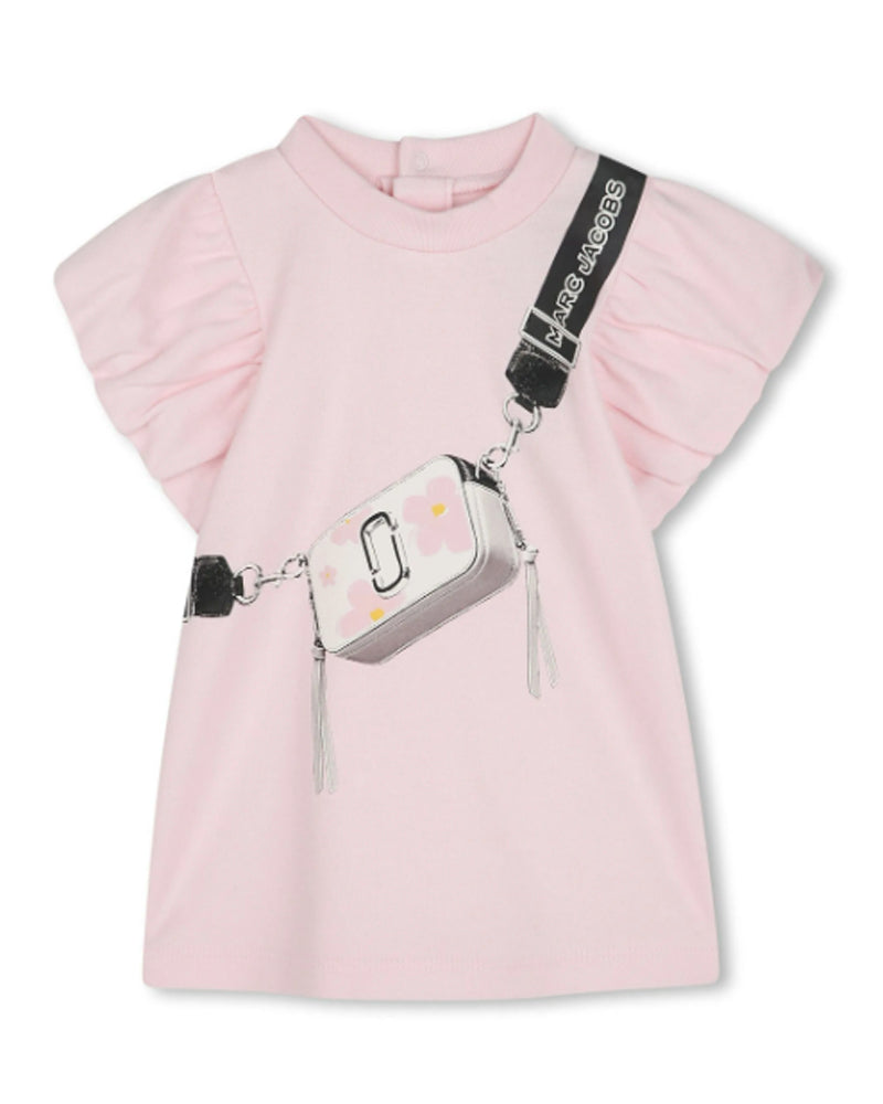 Baby Girls Pink Snapshot Dress