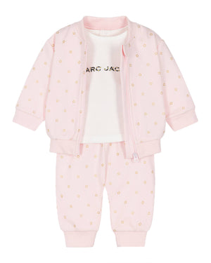 
  
    Marc
  
    Jacobs
  
 Baby Girls Pink Tracksuit Set