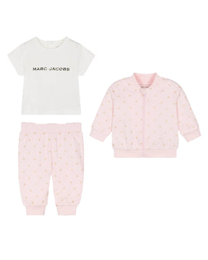 
  
    Marc
  
    Jacobs
  
 Baby Girls Pink Tracksuit Set