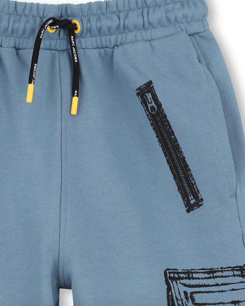
  
    Marc
  
    Jacobs
  
 Boys Blue Cotton Shorts