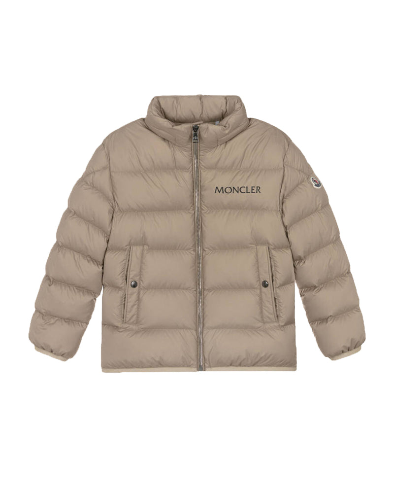 Moncler Boys Beige Bajan Down Jacket