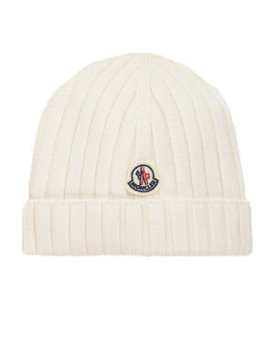 
  
    Moncler
  
    Enfant
  
 Baby Ivory Logo Hat