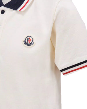 
  
    Moncler
  
    Enfant
  
 Boys White Polo & Short Set