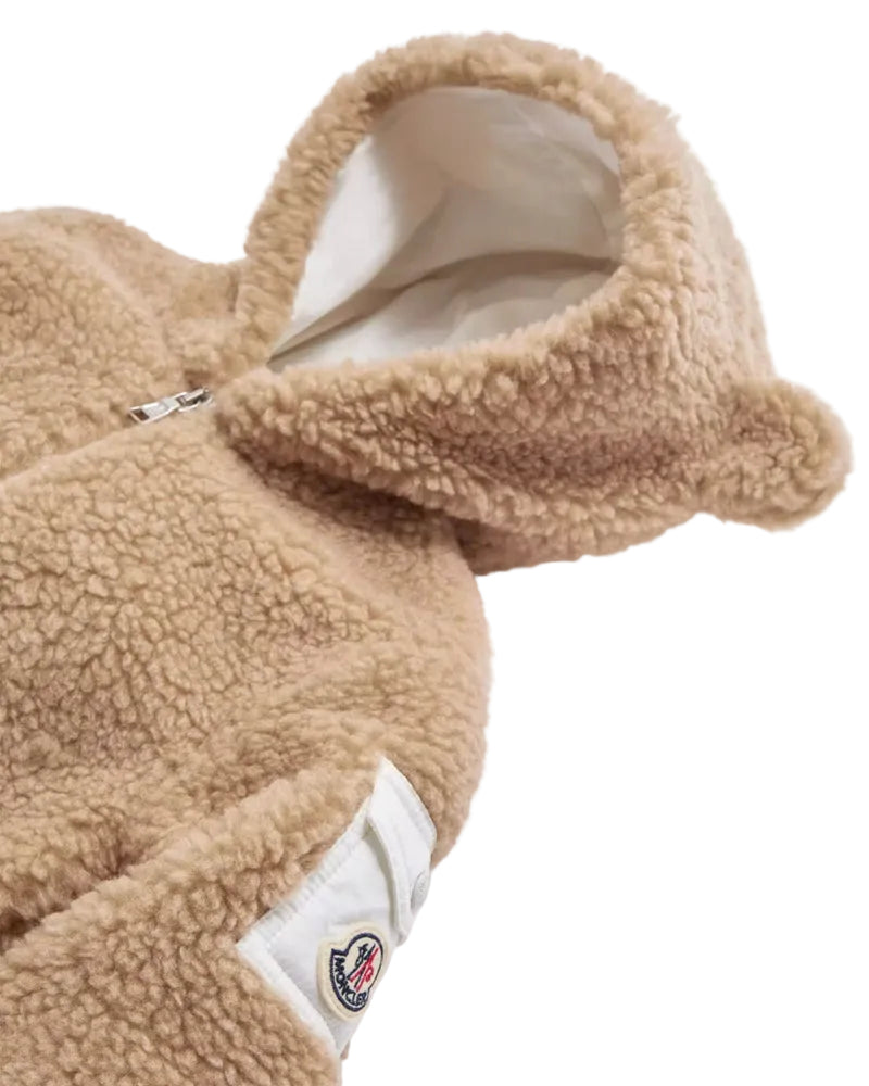 
  
    Moncler
  
    Enfant
  
 Baby Beige Teddy Fur Romper