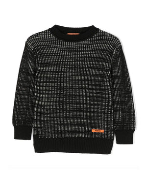 
  
    Missoni
  
 Boys Black Knit Sweater