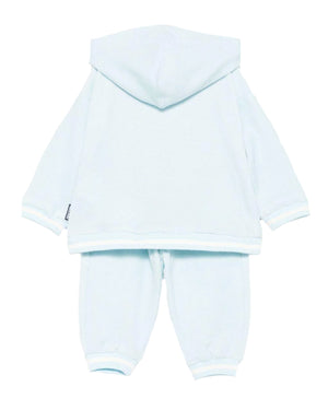 
  
    Moschino
  
 Baby Boys Blue Velvet Tracksuit